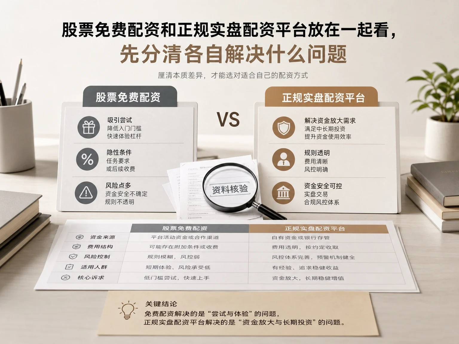 股票免费配资和正规实盘配资平台放在一起看，先分清各自解决什么问题缩略图