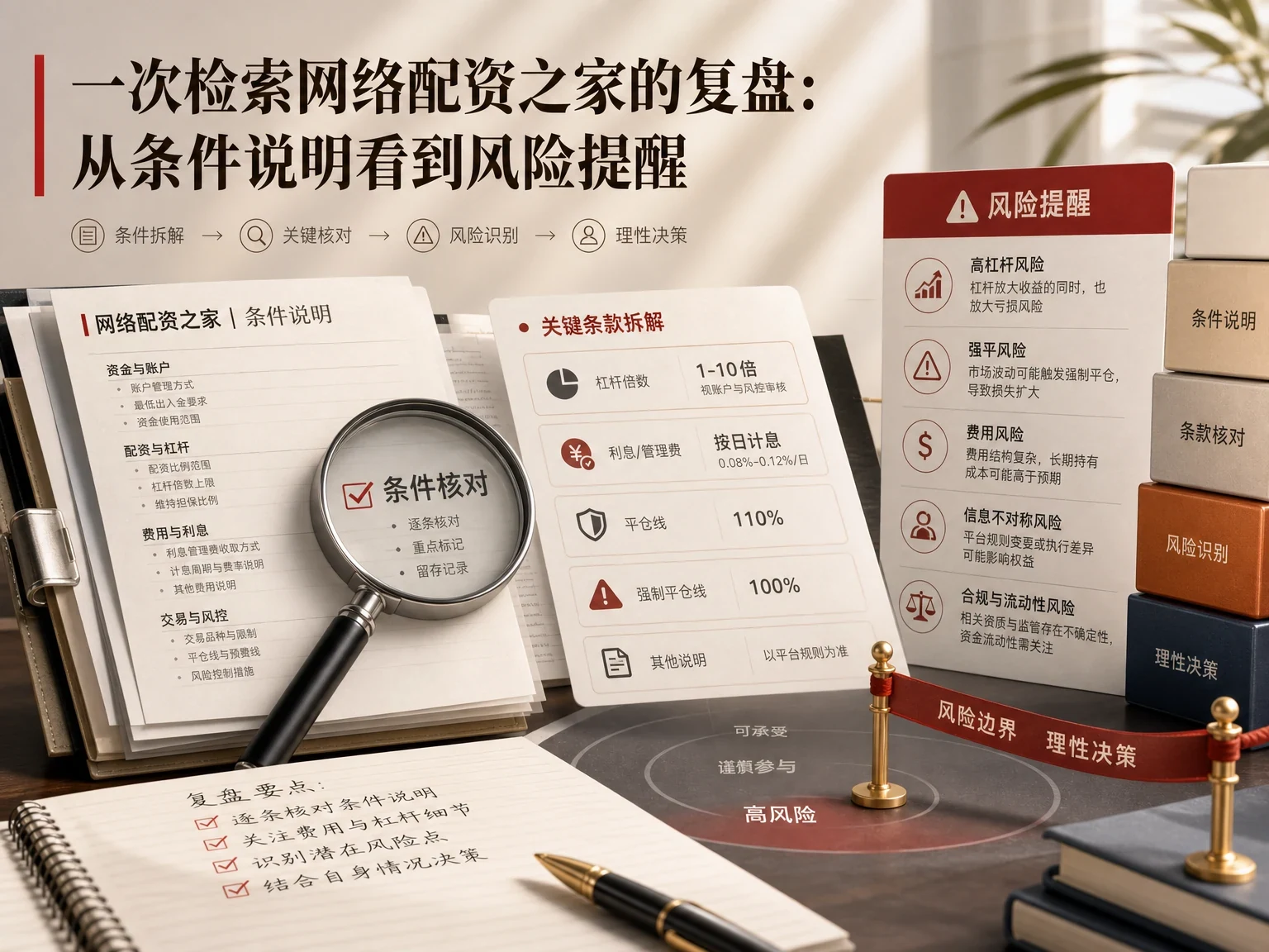 一次检索网络配资之家的复盘：从条件说明看到风险提醒 插图